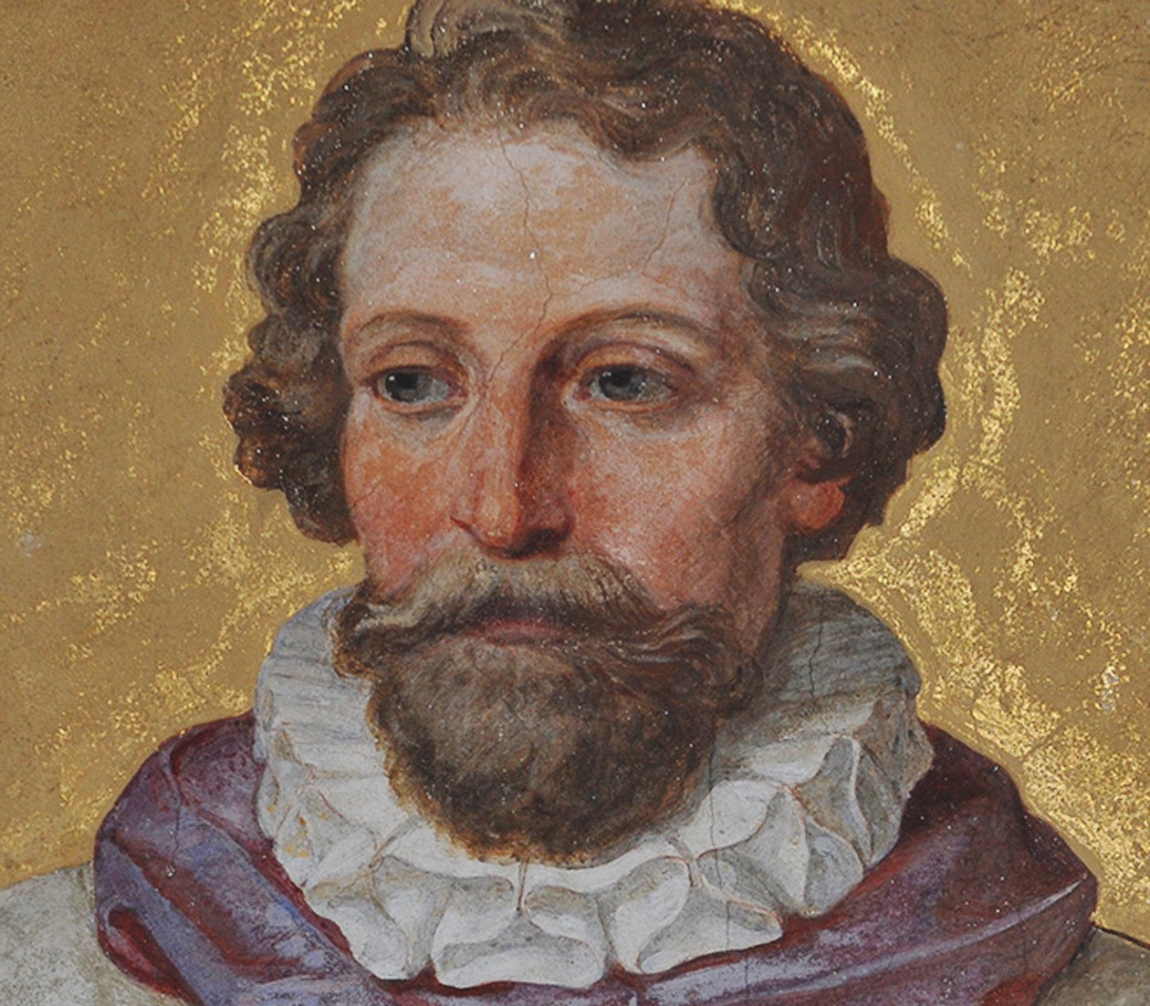Julius Echter von Mespelbrunn 1545-1617 (detalle), 1857 de Engelbert Seibertz