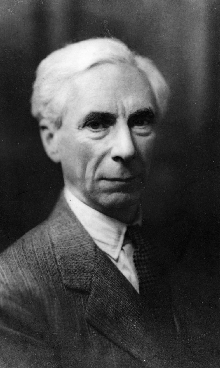 Bertrand Russell de English Photographer