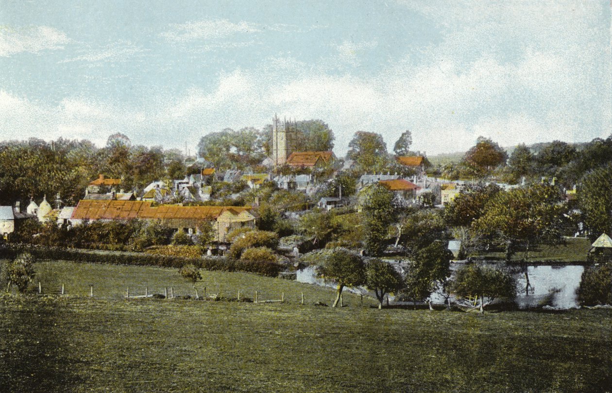 Pueblo de Carisbrooke de English Photographer