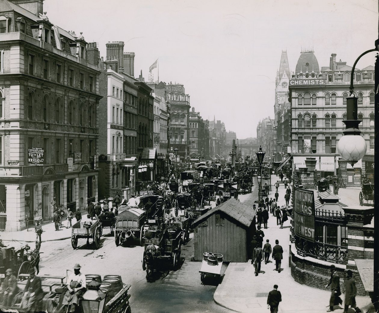 New Bridge Street, Londres de English Photographer