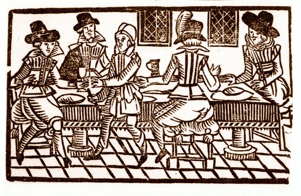 Una comida en la posada de English School