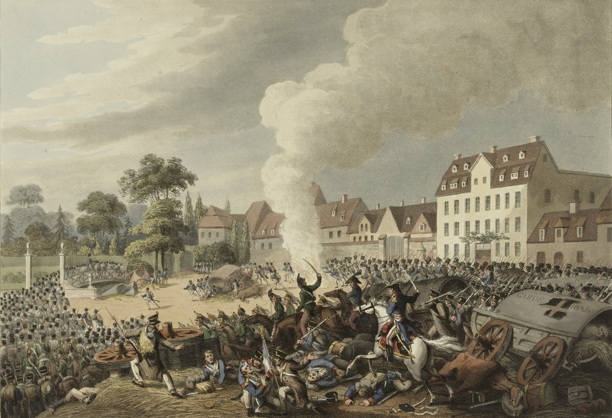 Batalla de Leipzig, 16-19 de octubre de 1813 de English School