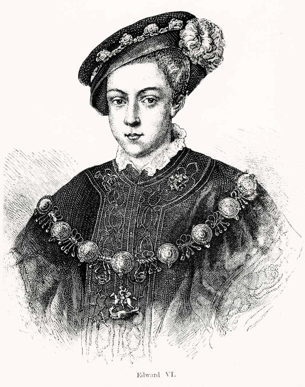 Eduardo VI (1537-53) de English School