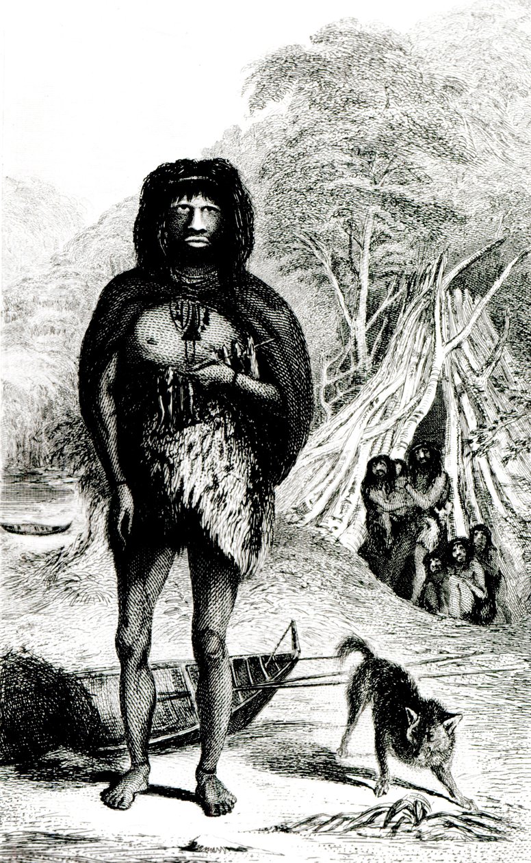 Hombre fueguino de English School
