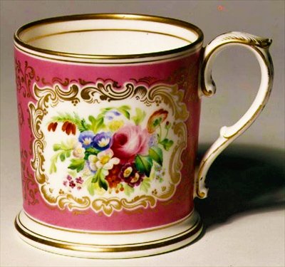 Taza de Longton Hall Trembly Rose, c.1755 de English School