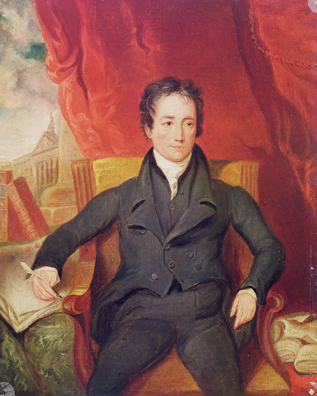 Retrato de Charles Lamb (1775-1834) de English School