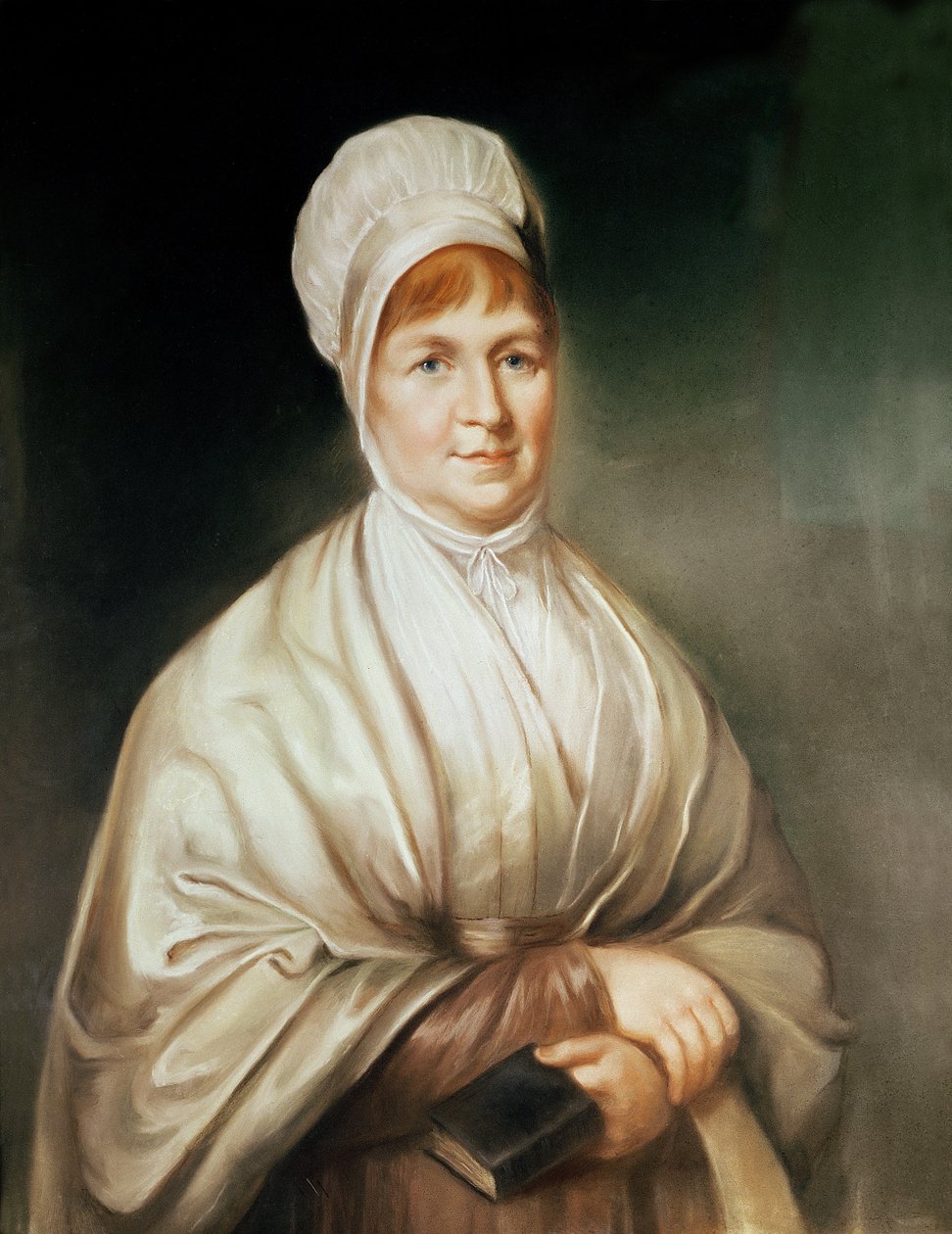 Retrato de Elizabeth Fry (1780-1845) de English School