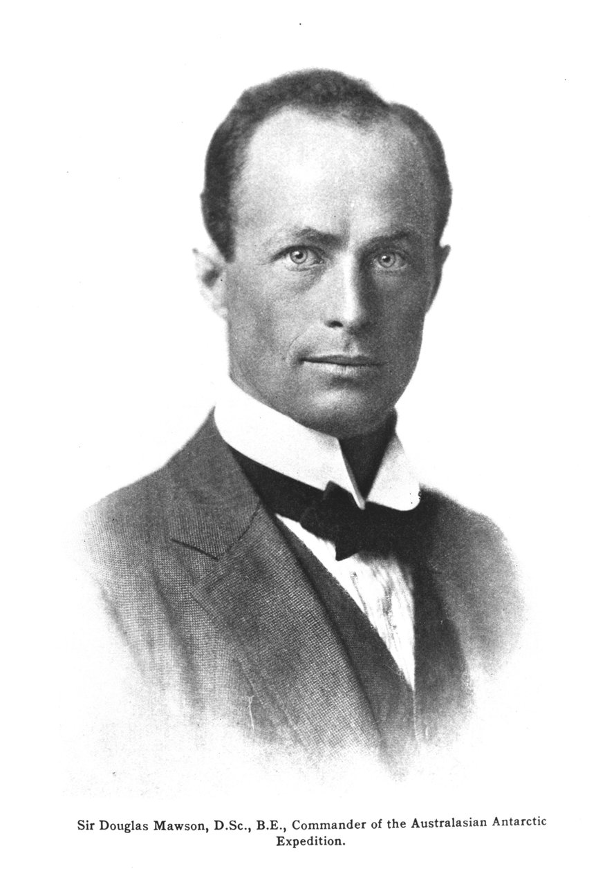 Retrato de Sir Douglas Mawson (1882-1958) de English School