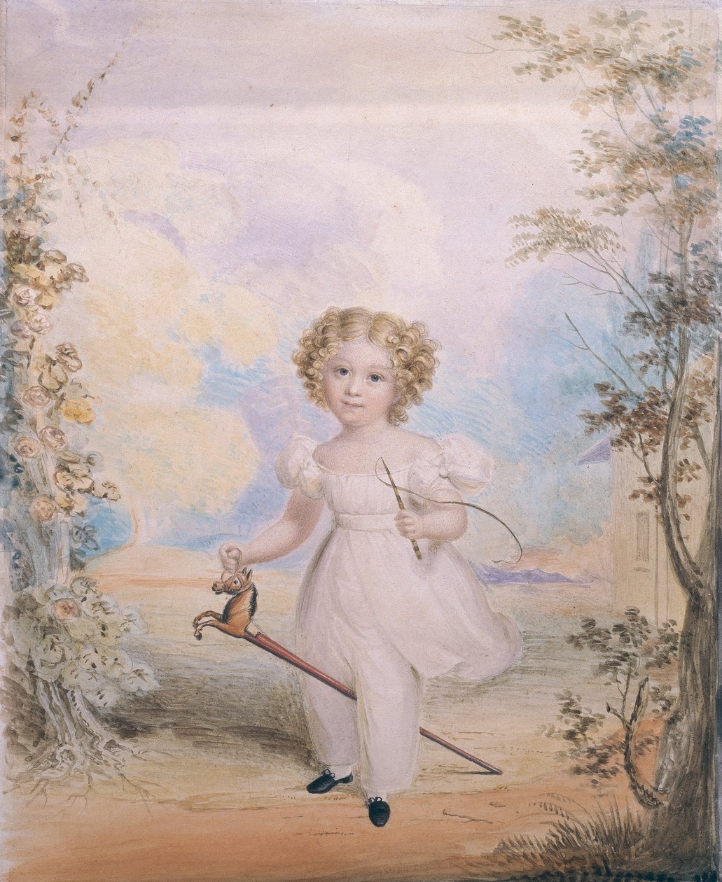 Retrato de un niño de English School