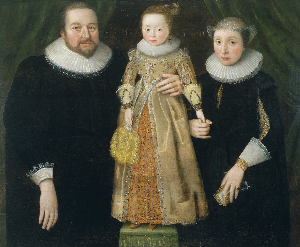 Retrato de una familia, 1627 de English School