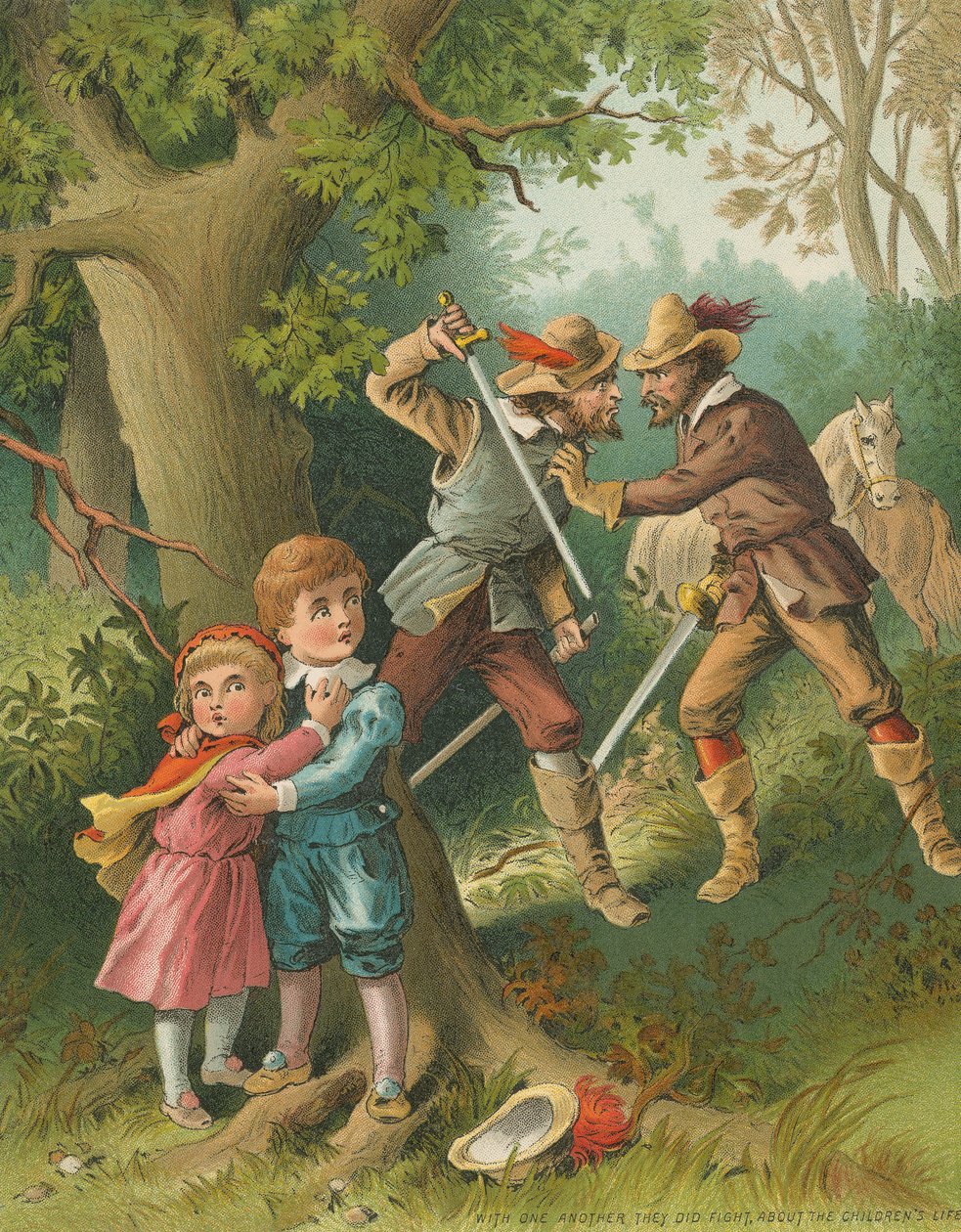 Los niños en el bosque de English School