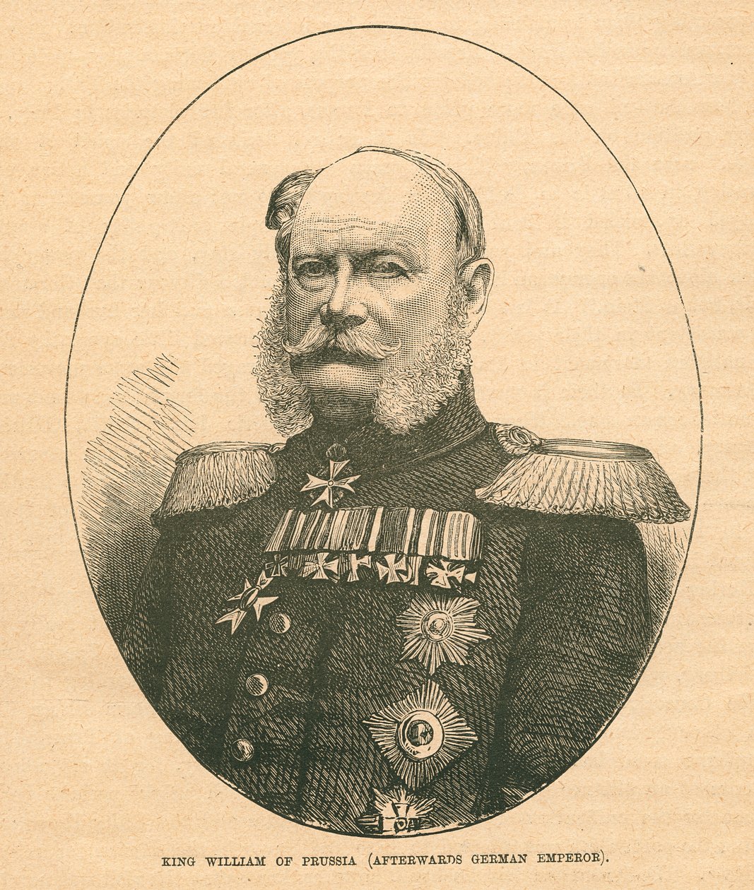 Guillermo I, Rey de Prusia de English School