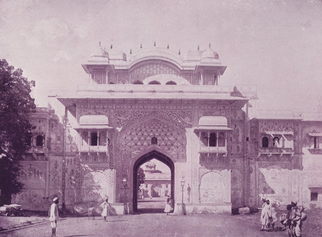 Entrada al Palacio del Maharajá, Jeypore de English Photographer