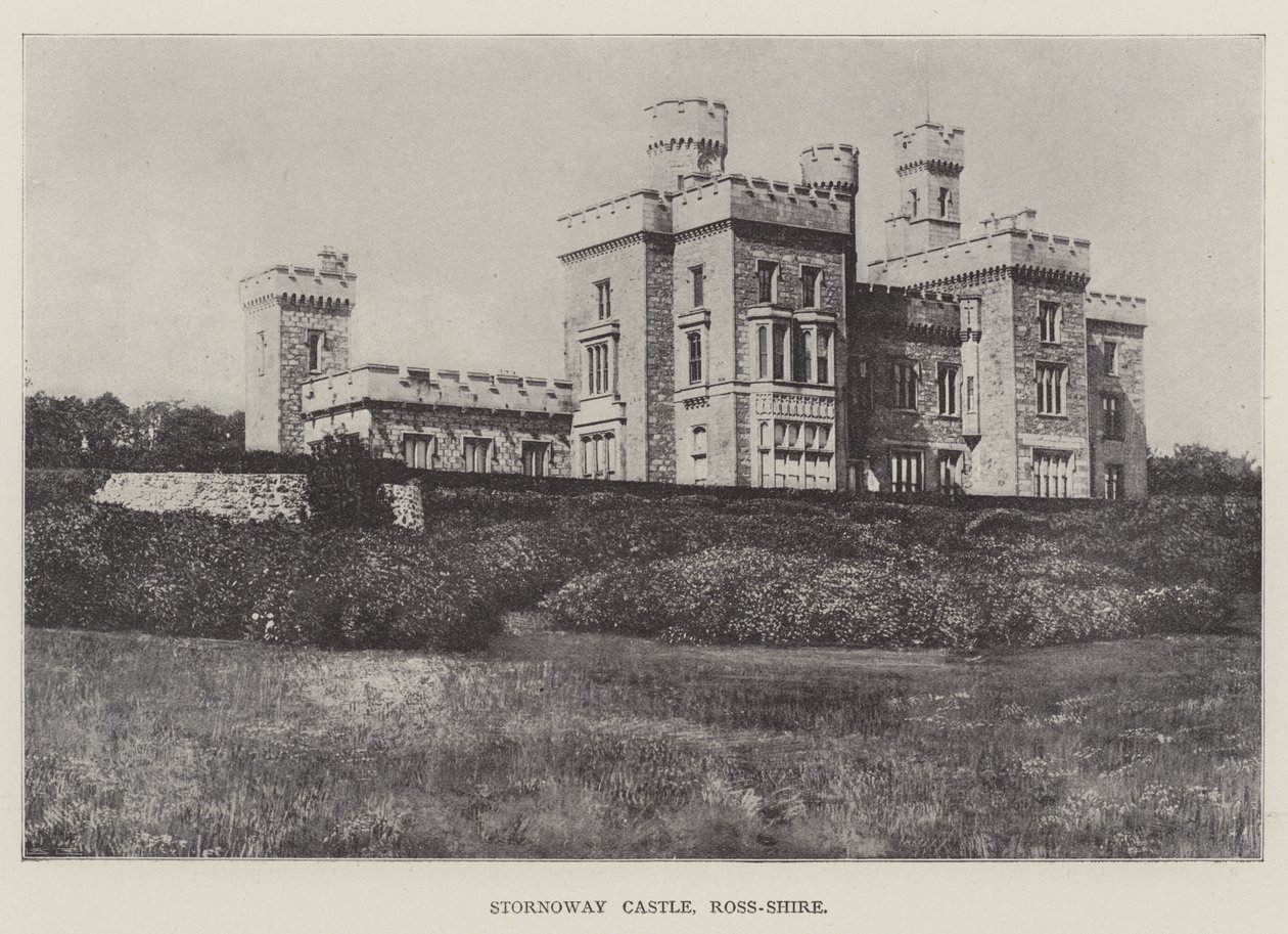 Castillo de Stornoway, Ross-Shire de English Photographer