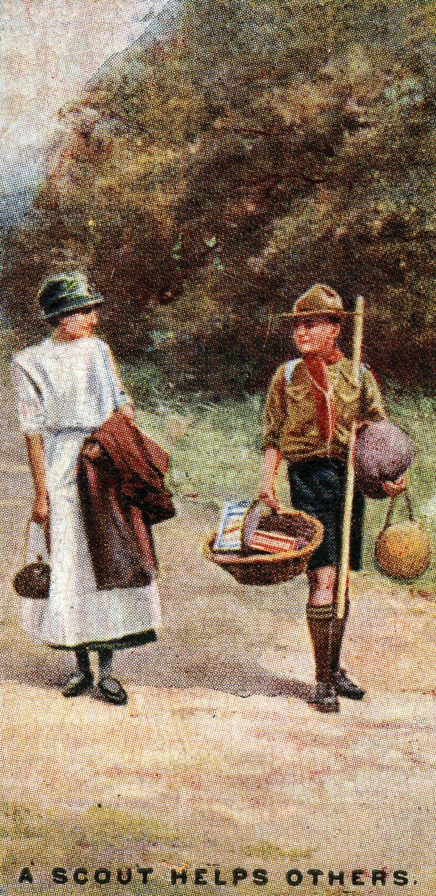 Un Scout Ayuda a los Demás, 1929 de English School