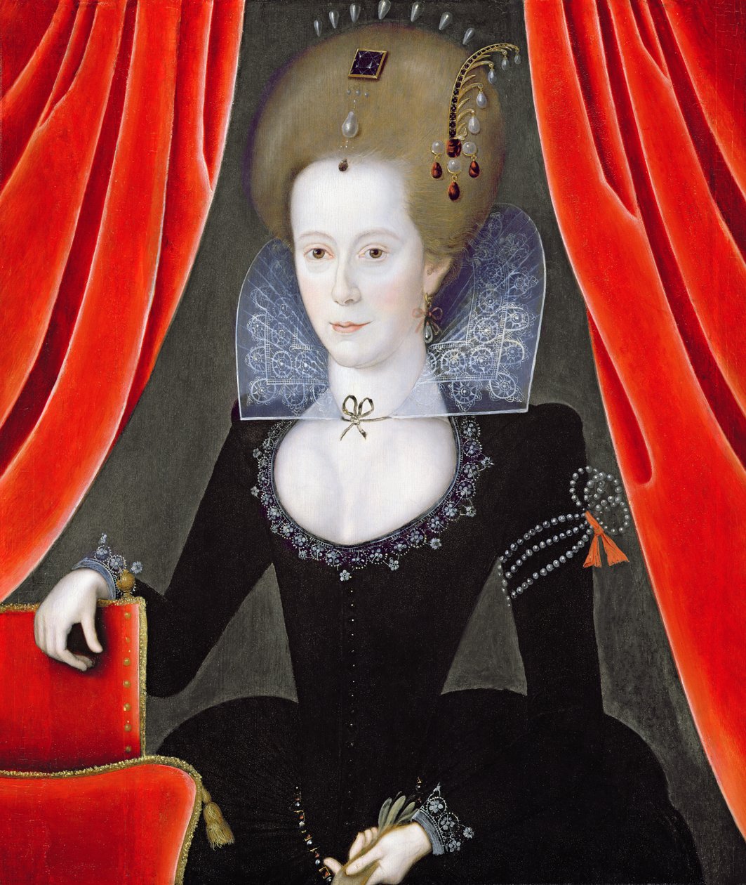 Una dama desconocida, c.1610 de English School