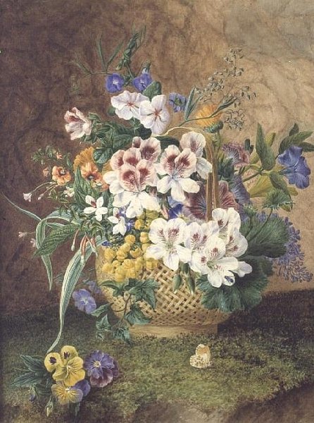 Cesta de flores de English School
