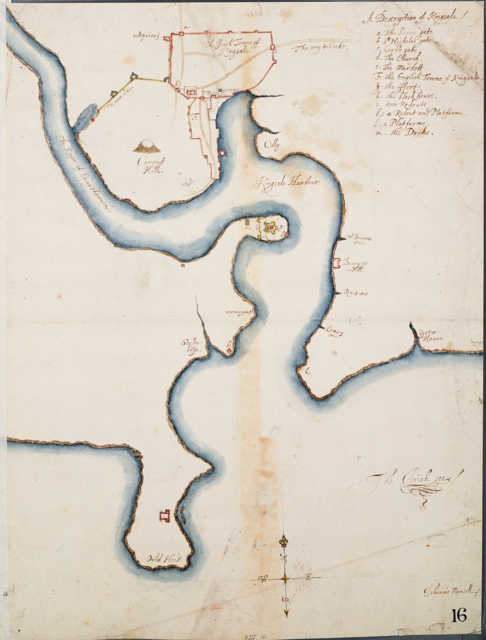 Mapa de Kinsale de English School