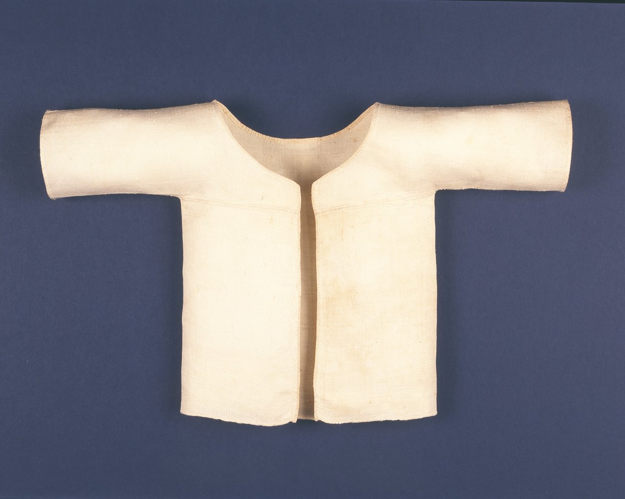 Camisa de lino infantil en tejido de pañal (textil) de English School