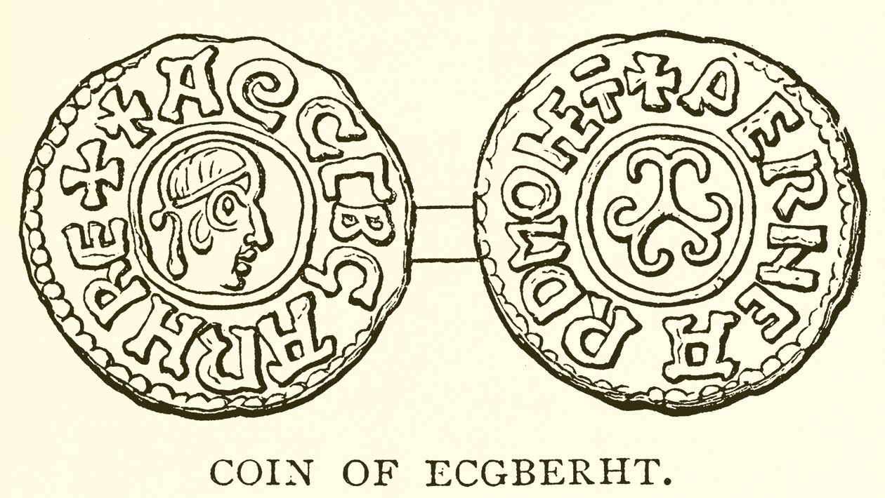 Moneda de Ecgberht de English School