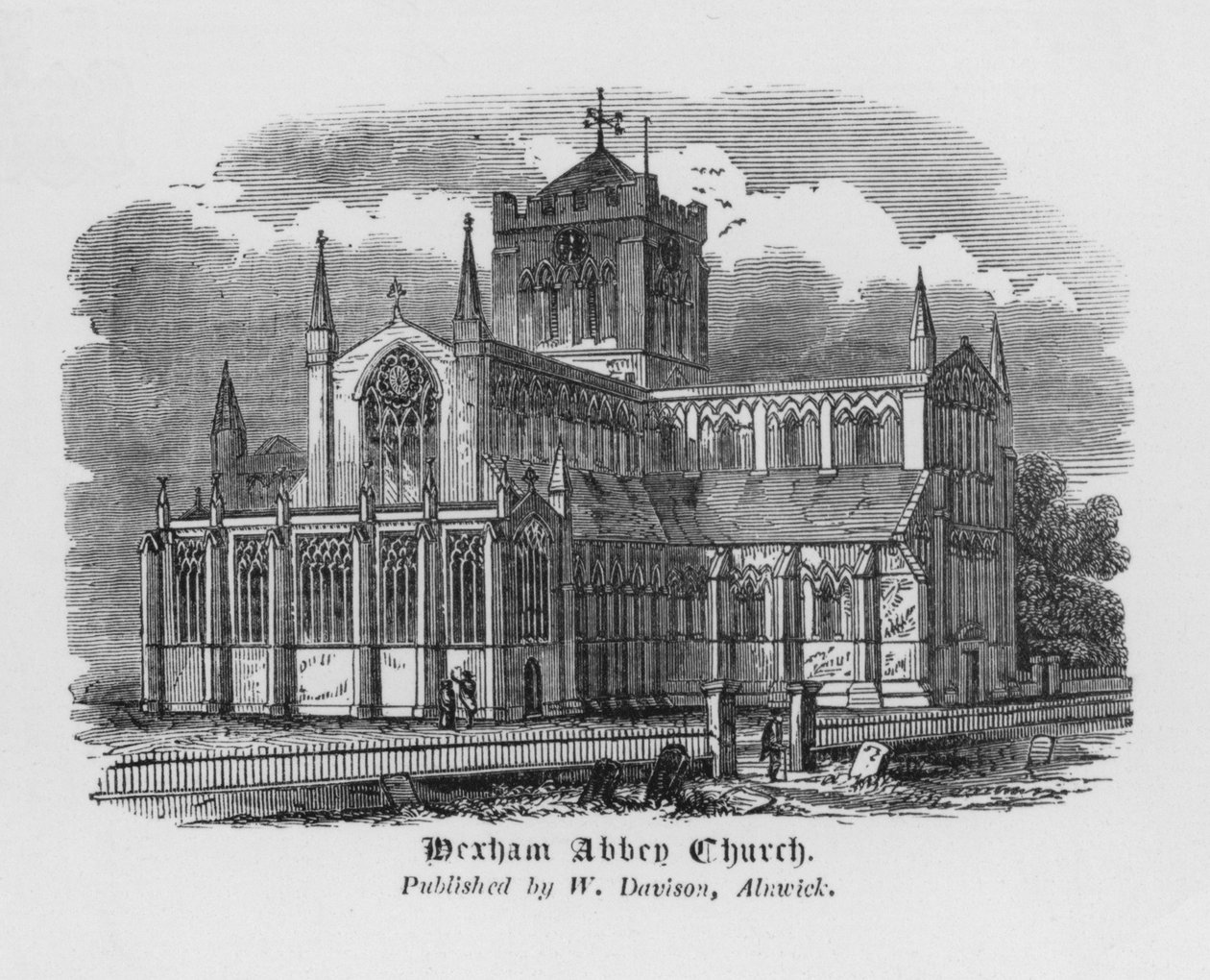 Iglesia de la Abadía de Hexham de English School