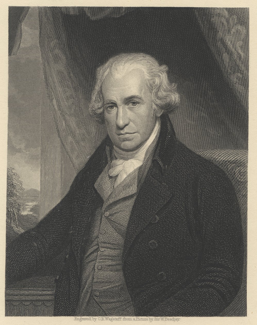 James Watt (grabado) de English School