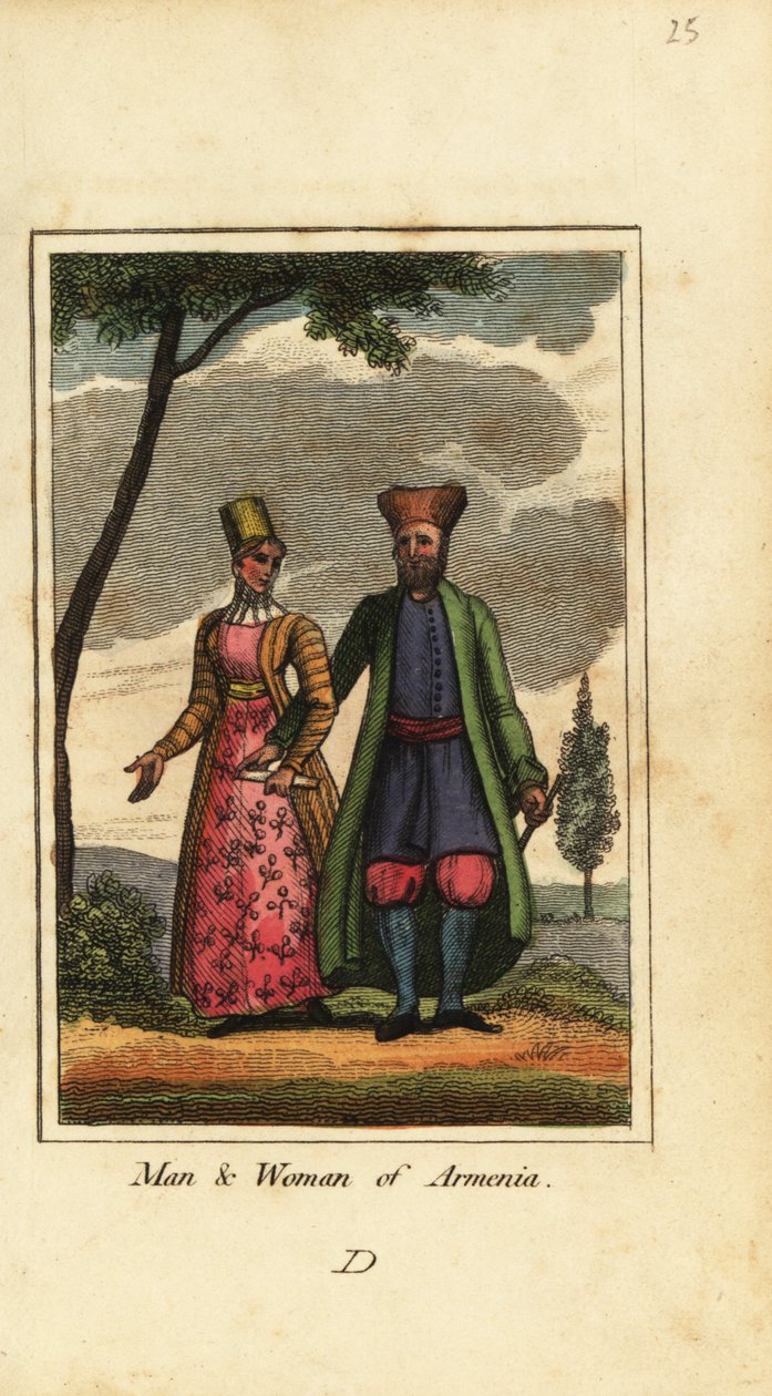 Hombre y mujer de Armenia de English School