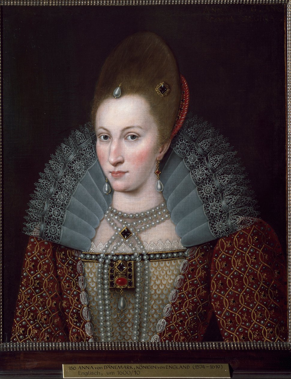 Retrato de Ana de Dinamarca de English School