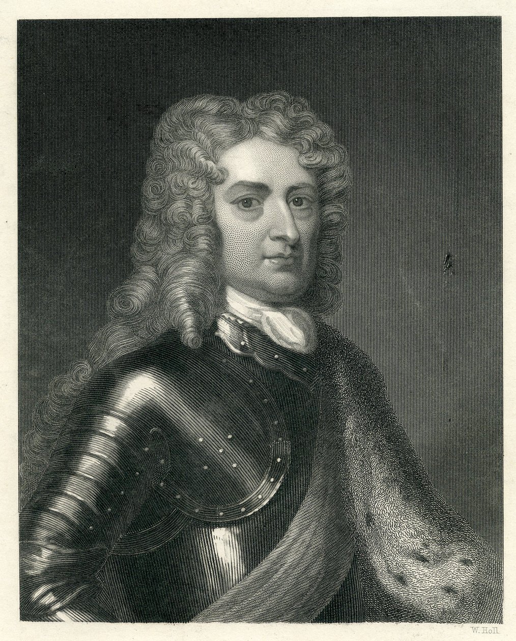 Retrato de John Churchill de English School