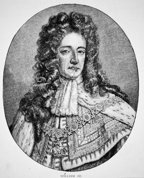 Retrato del Rey Guillermo III de English School