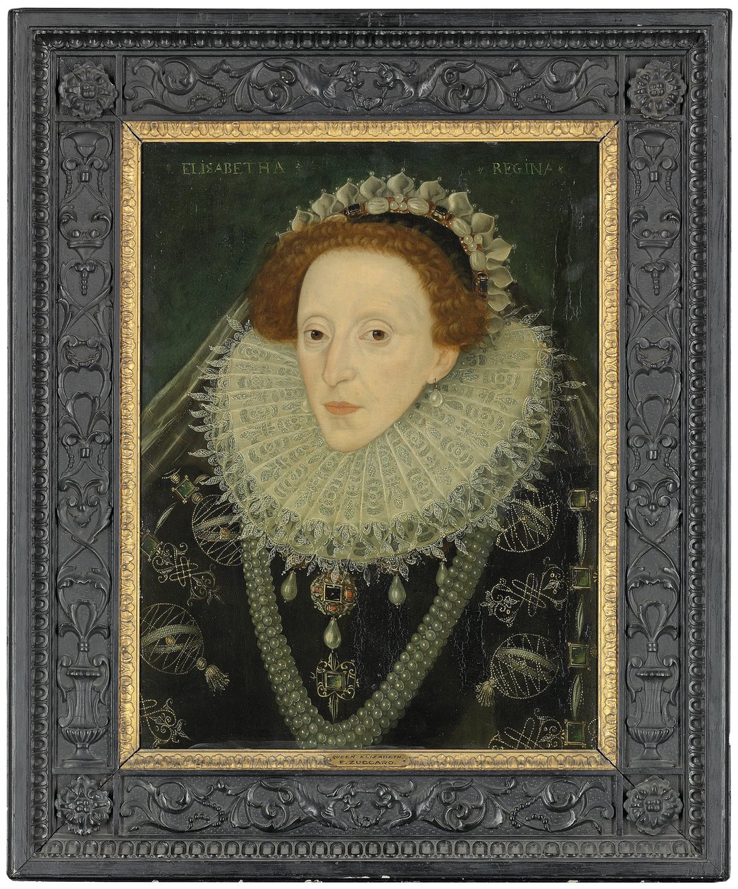 Retrato de la Reina Isabel I de English School