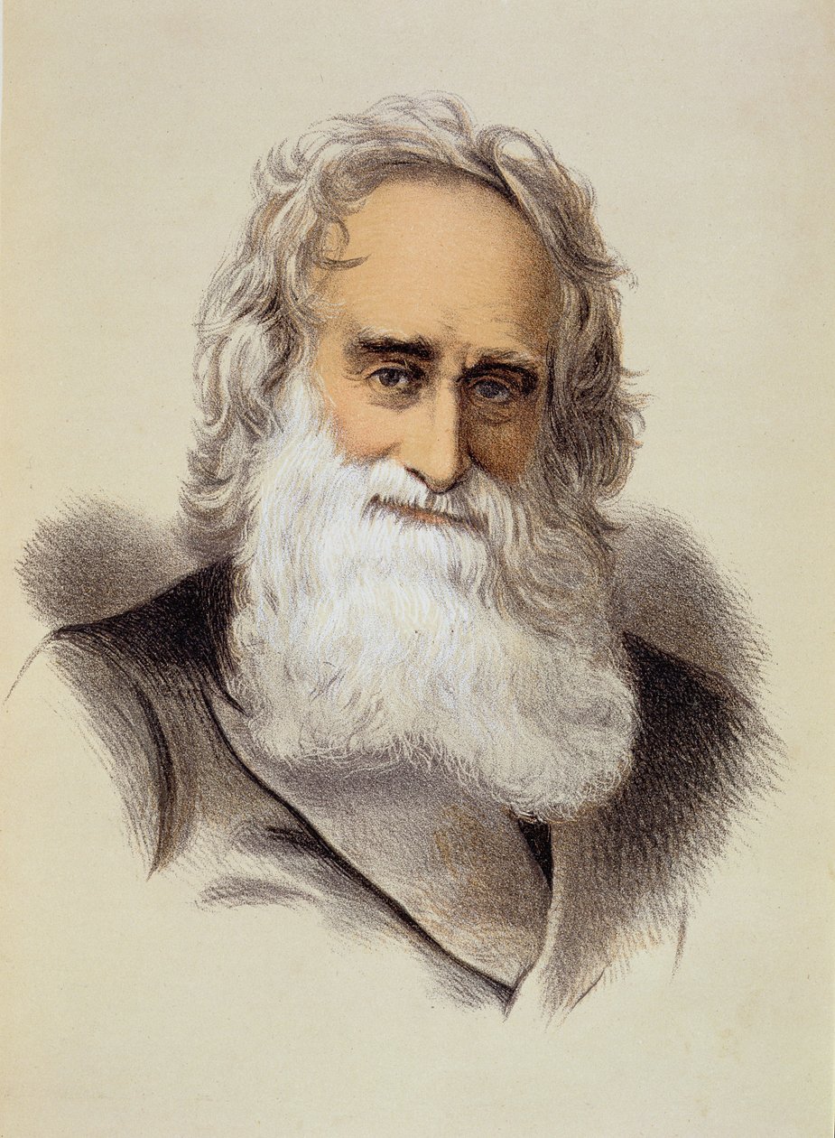 Retrato de Robert Moffat (1795-1883) de English School