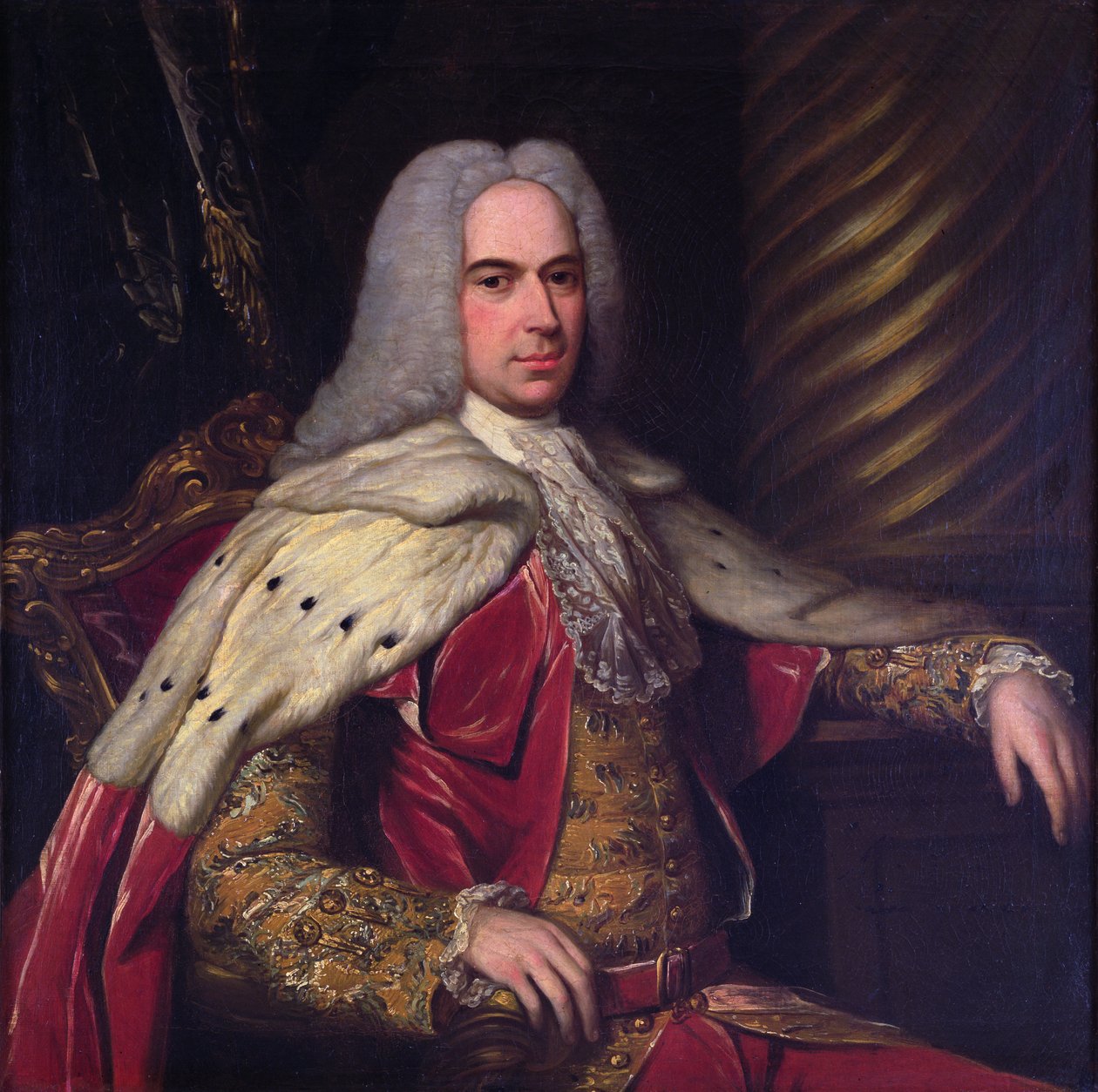 Retrato de Thomas, 1er Vizconde Gage de English School