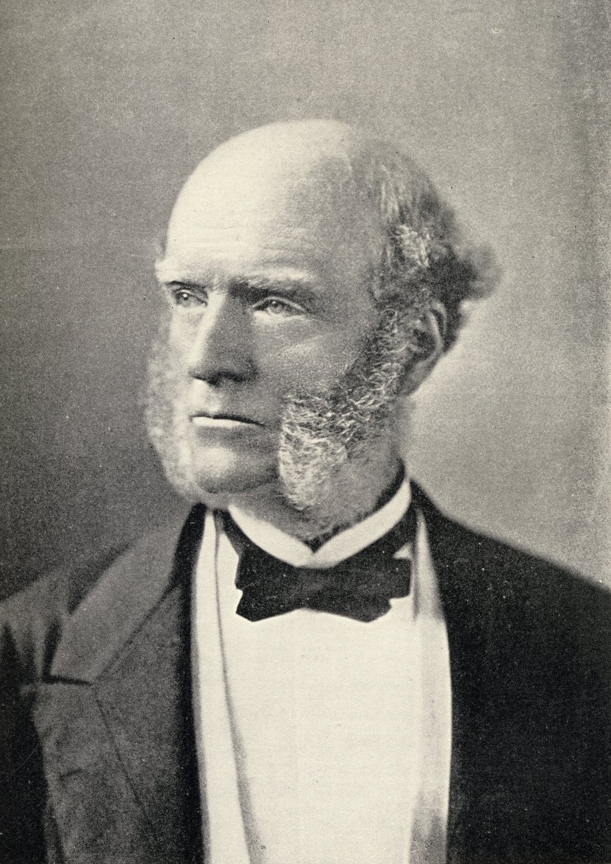 Retrato de Thomas Hughes (1822-96) de English School