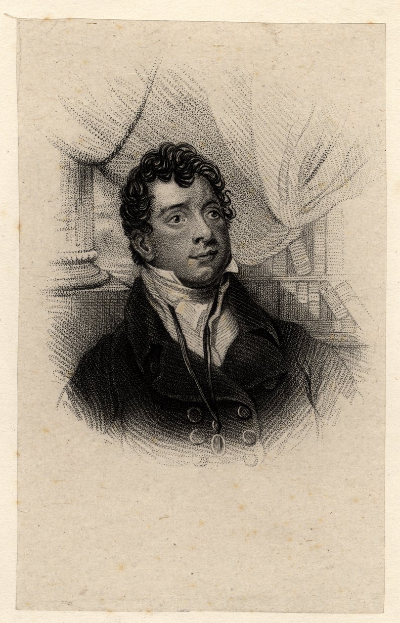 Retrato de Thomas Moore (1779-1852) de English School
