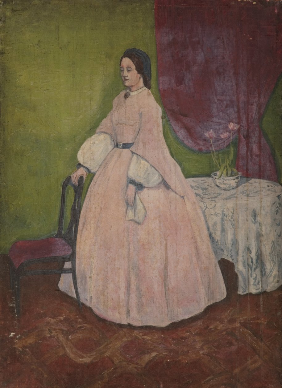 Retrato de una mujer de English School