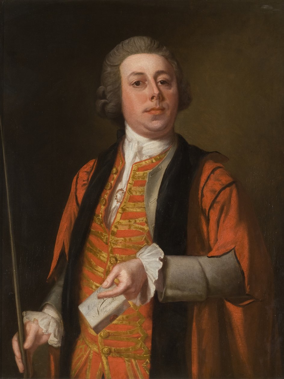 Retrato de un concejal de Newcastle de English School