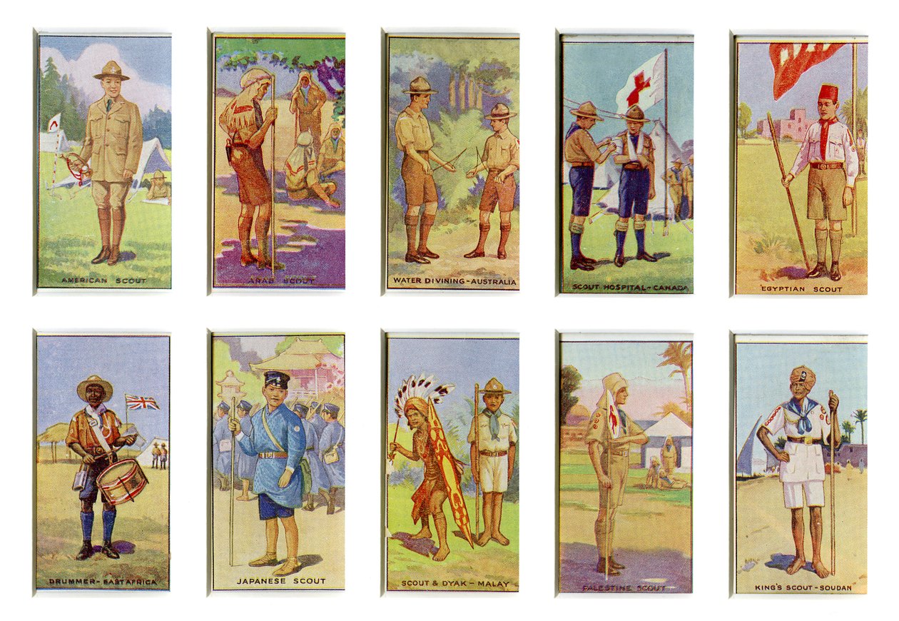 Scouts de todo el Mundo, 1923 de English School
