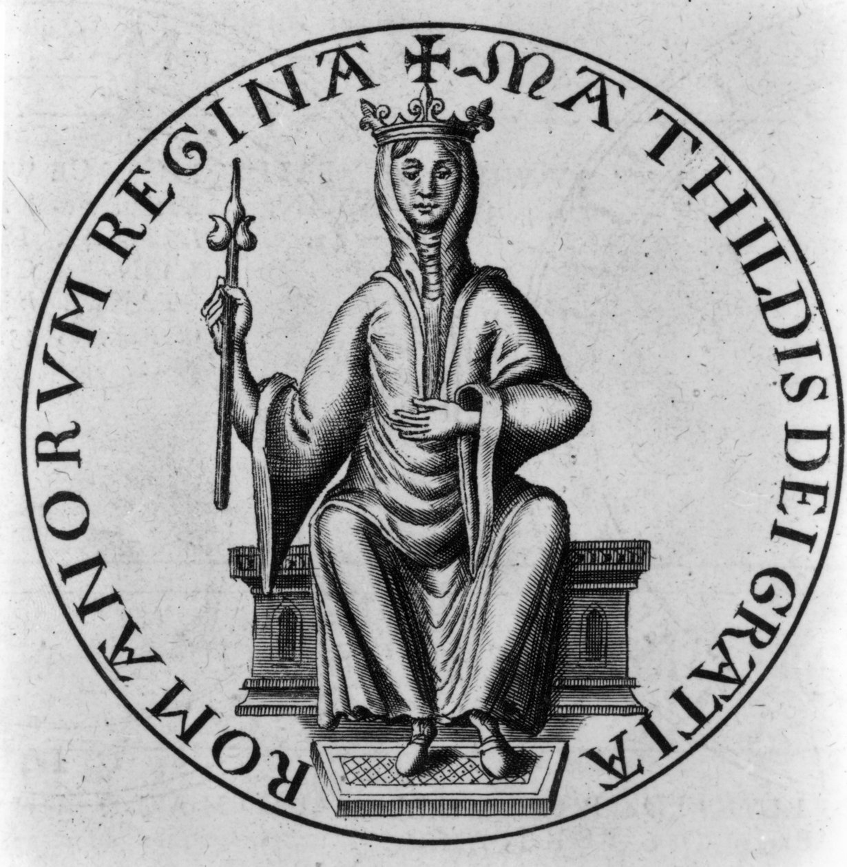 Sello de la emperatriz Matilde de English School