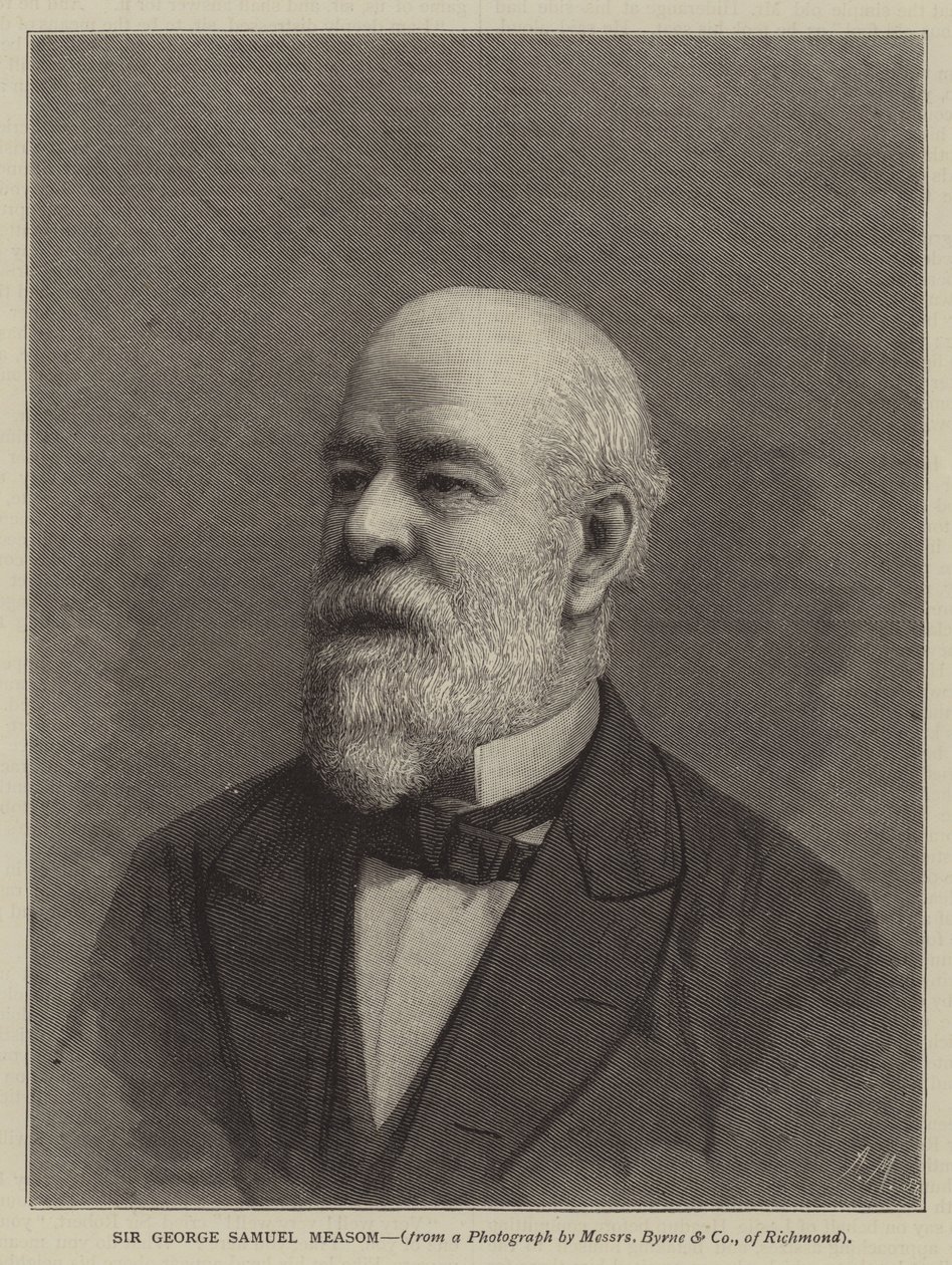 Sir George Samuel Measom (grabado) de English School