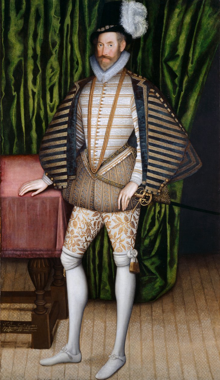 Sir Jerome Bowes (óleo sobre lienzo) de English School