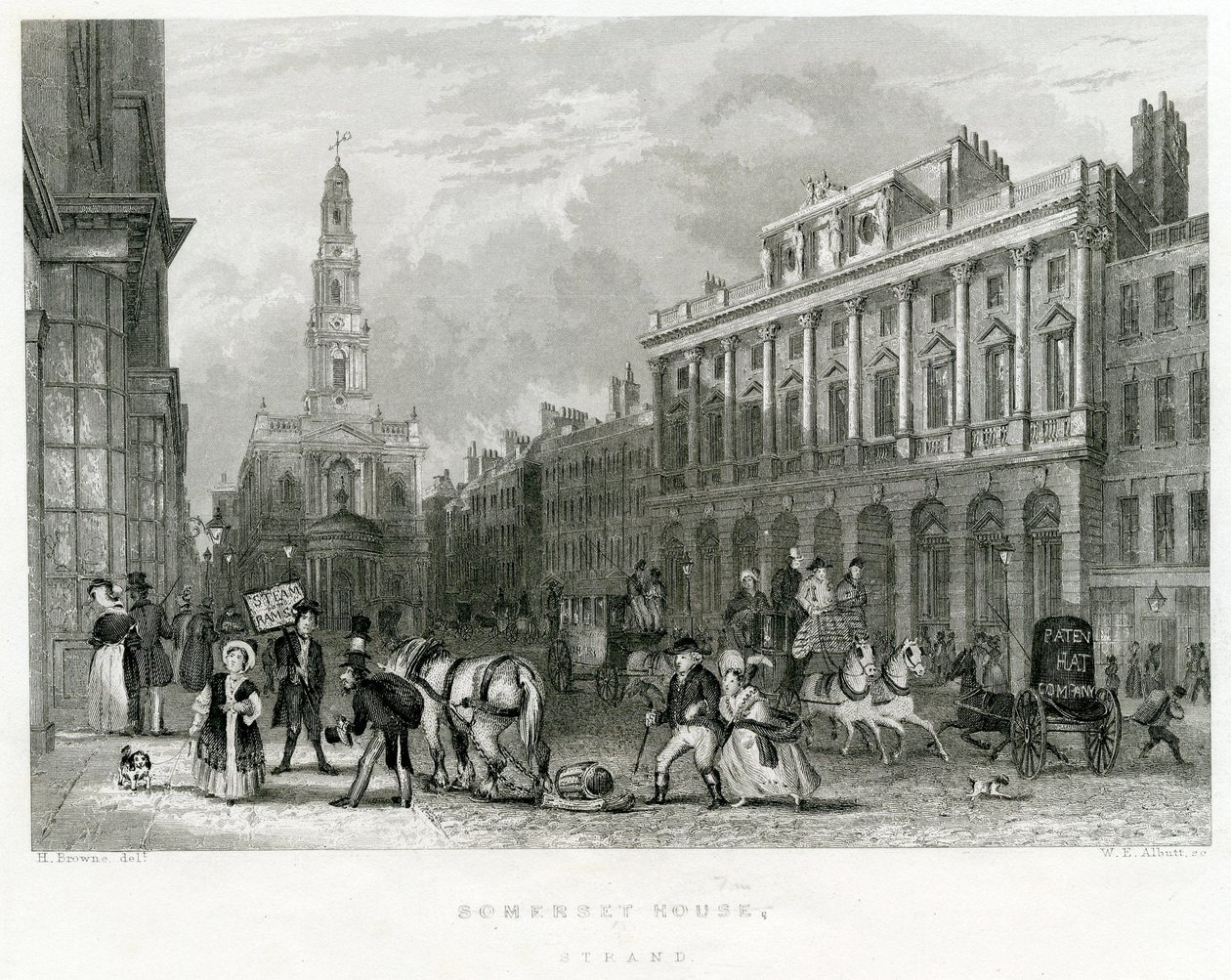Somerset House, Strand de English School