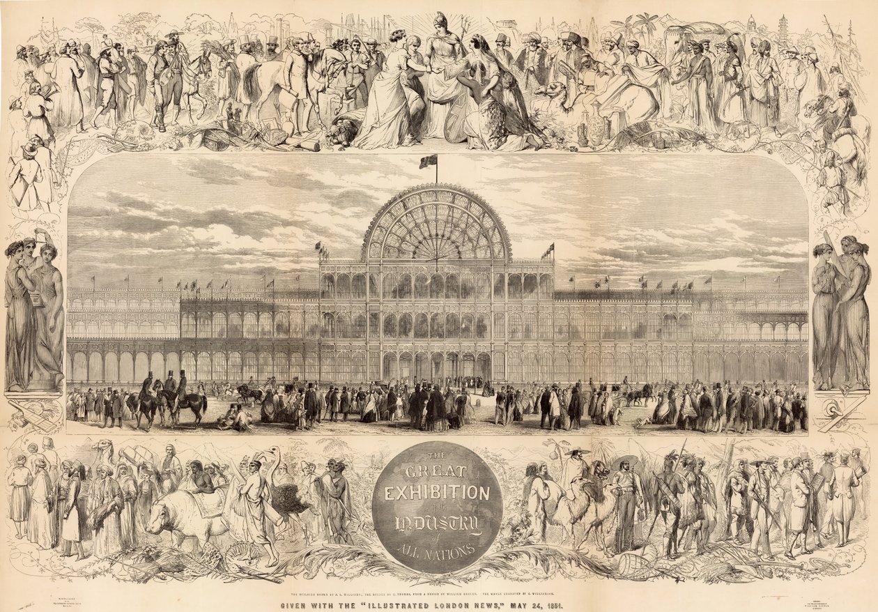 La Gran Exposición, 1851 de English School