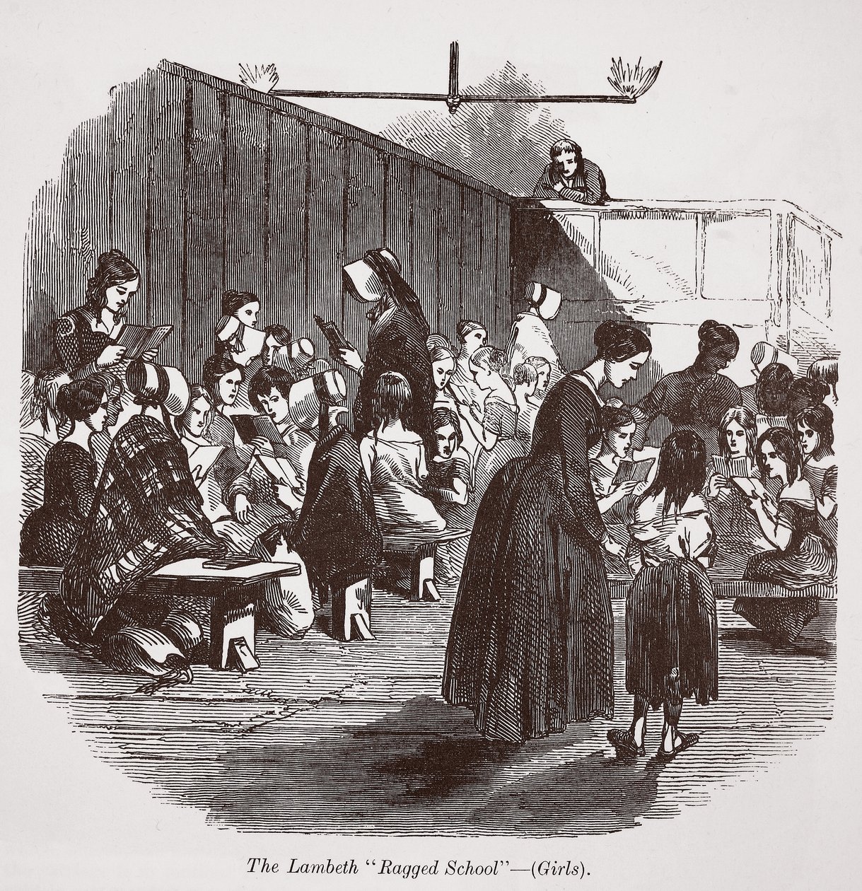 La Escuela Desamparada de Lambeth (niñas) de English School