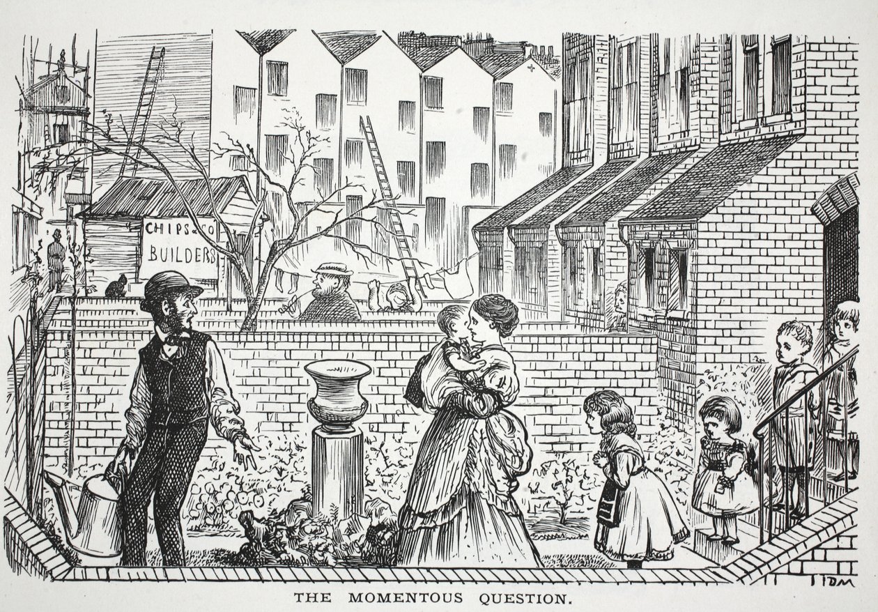 La Pregunta Importante, ilustración de Punch de English School