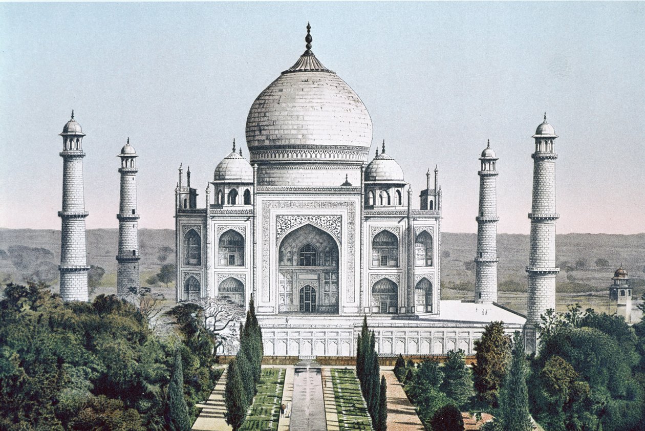 El Taj Mahal en Agra de English School