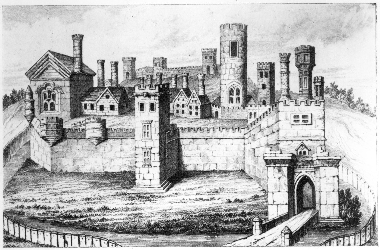 Castillo de Tutbury de English School
