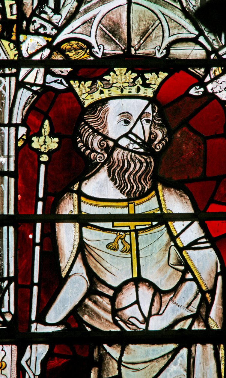 Ventana Ew que representa a Eduardo II de English School
