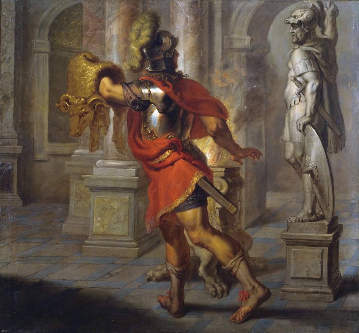 Jason con el vellocino de oro de Erasmus Quellinus II