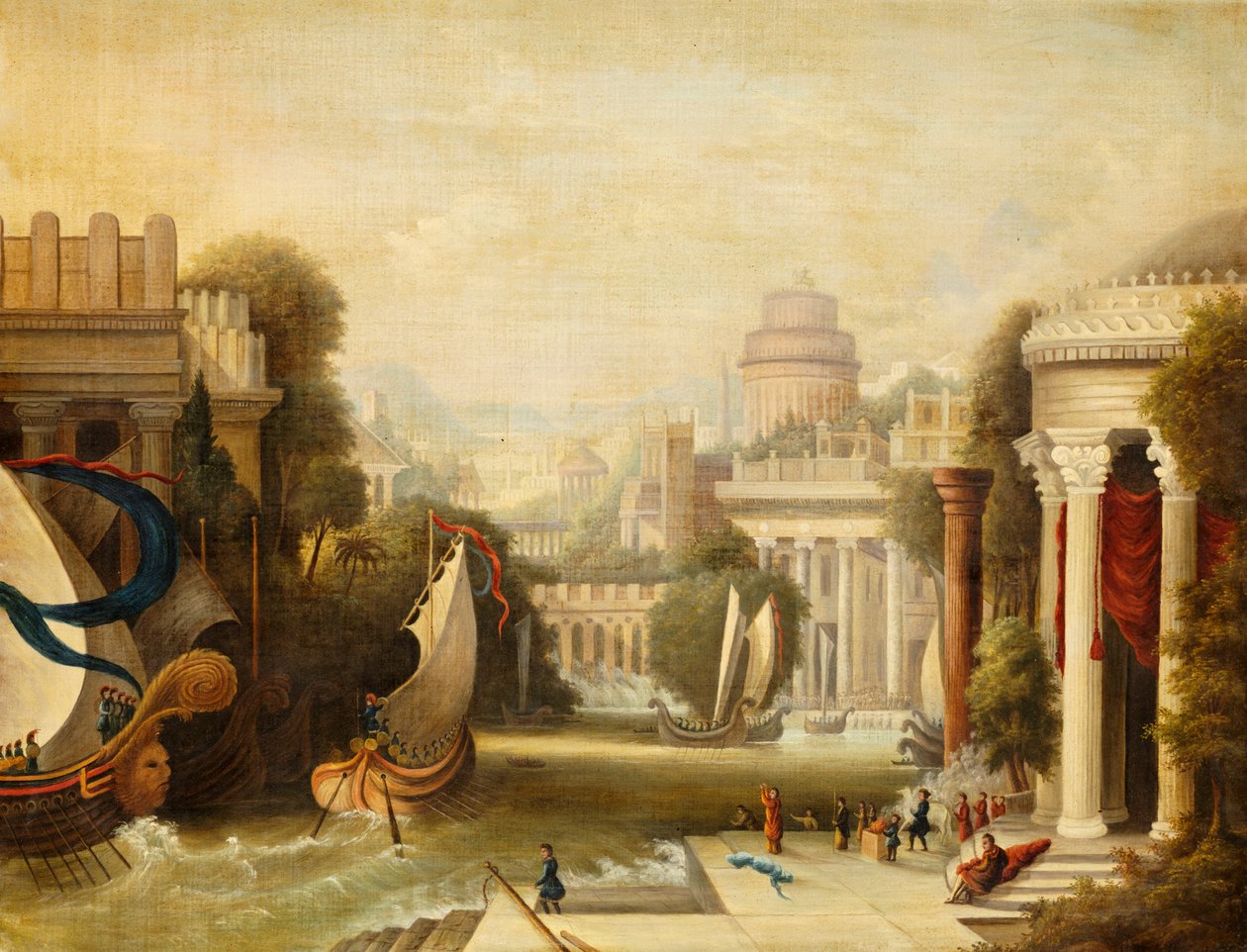 Embarque de Ulises, 1842-50 de Erastus Salisbury Field